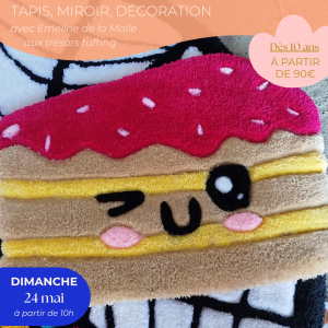 Atelier tufting | Projet au choix le 24/05